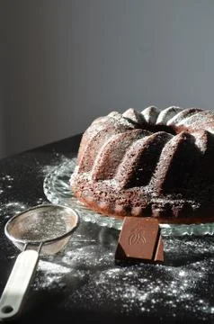 Torta fluffosa Stock Photos
