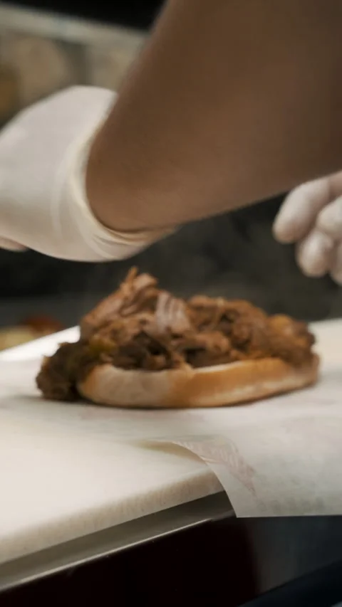 TORTA IN SLOW MOTION -  4K VERTICAL 60FPS SONY FX3 Stock Footage 250121225