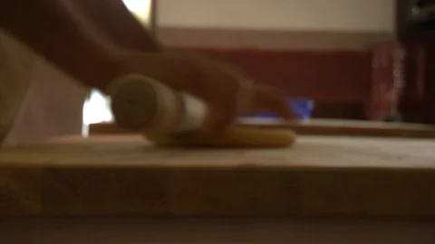 Tortellini e tortelloni, from the rolling pin to the pasta Video stock 109608207