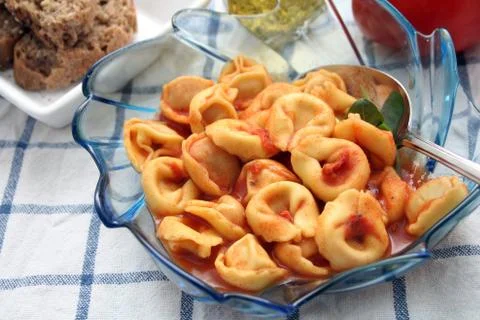 Tortellini Foto stock