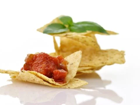 Tortilla chips Stock Photos