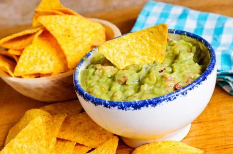 Tortilla chips Foto stock