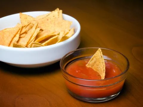 Tortilla chips Stock Photos