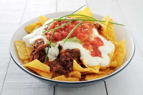 Tortilla chips Foto stock
