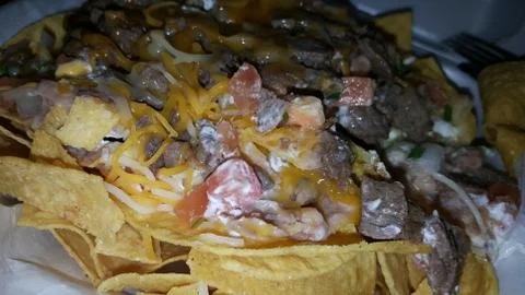 Tortilla chips Foto stock