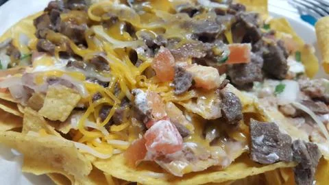Tortilla chips Foto stock