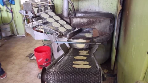 Tortilla machine Video stock 53207176