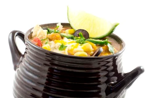Tortilla soup Stock Photos