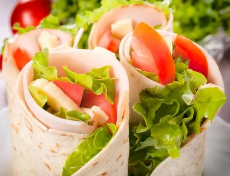 Tortilla wrap Stock Photos