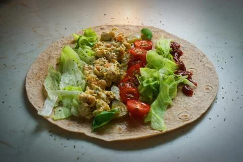 Tortilla Wrap Stock Photos