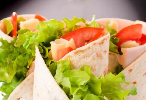 Tortilla wraps Stock Photos