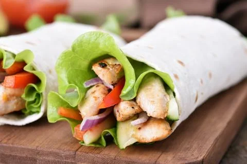 Tortilla wraps Stock Photos