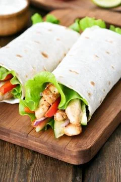 Tortilla wraps Stock Photos