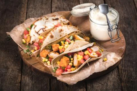 Tortilla wraps Stock Photos