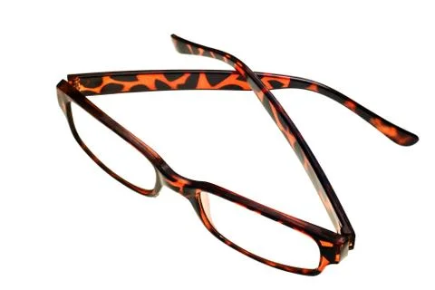 Tortoise reading glasses Foto stock