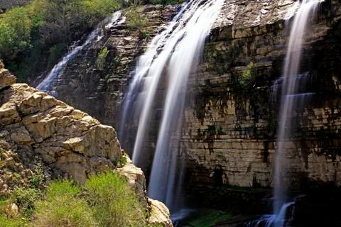 Tortum Waterfall Foto stock