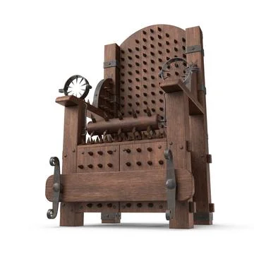 Torture Chair Stock Illustration