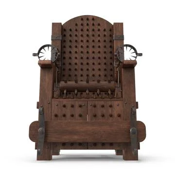 Torture Chair Stock Illustration