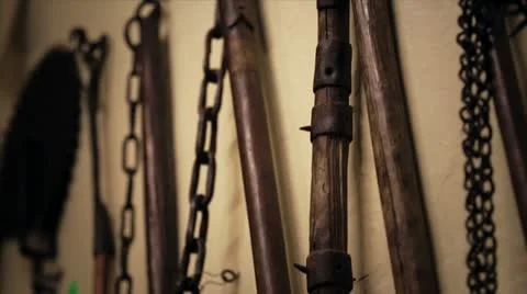 Torture weapon Stock Footage 12097789