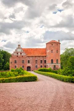 Torup castle Sweden 스톡 사진