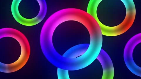 Torus Gradient Stock Footage 168211686