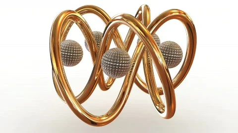 Torus knot Stock Footage 778736