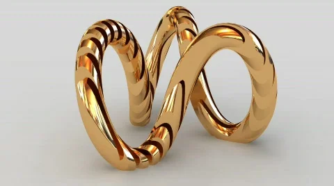 Torus knot. Stock Footage 811209