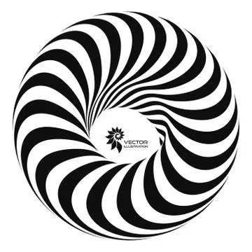 Torus. Vector 3D illustration. Abstract for internet sites, web Stock Illustration