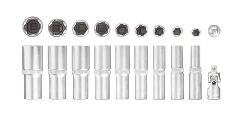 Torx drive socket tools 스톡 사진