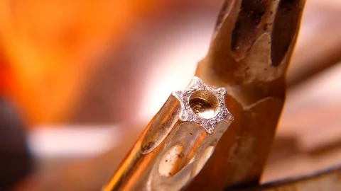 Torx screwdriver bit Stock-Footage 118422217