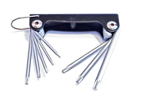 Torx socket set . Stock Photos