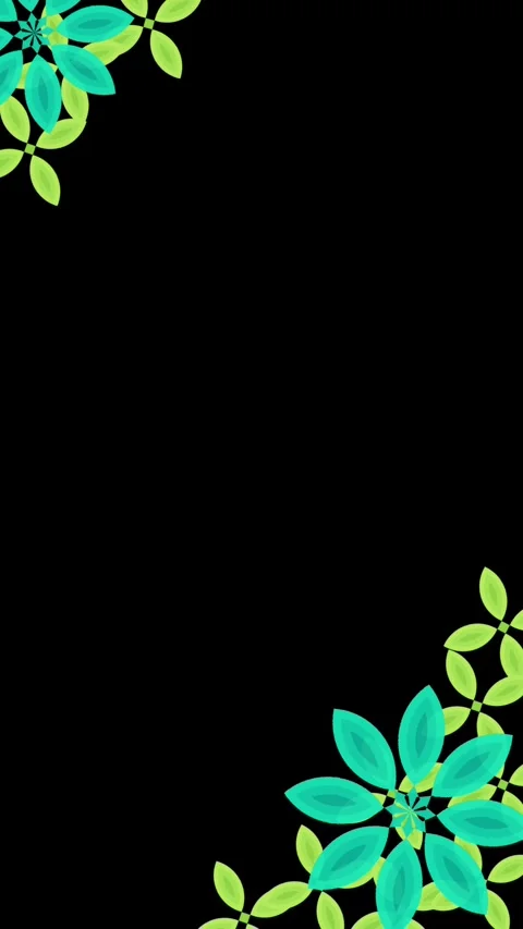 Tosca flower black screen Stock Footage 302776749