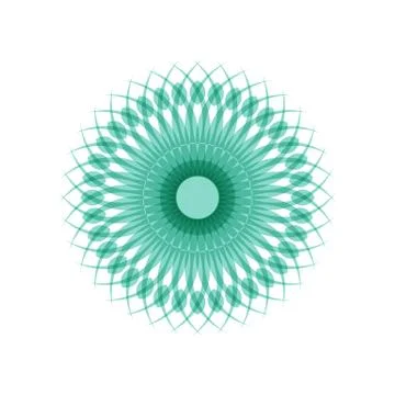 TOSCA MANDALA GEOMETRIC (1) Stock Illustration