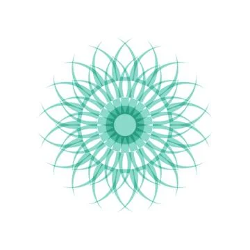 TOSCA MANDALA GEOMETRIC (1) Stock Illustration