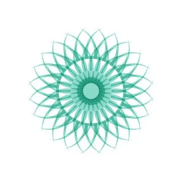 TOSCA MANDALA GEOMETRIC (1) Stock Illustration