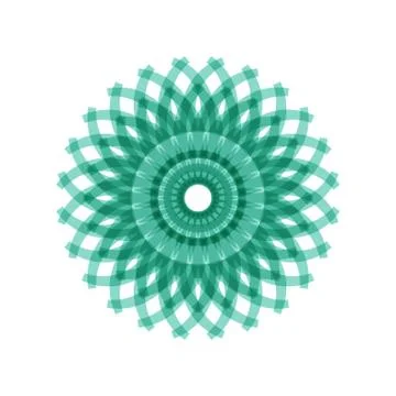 TOSCA MANDALA GEOMETRIC (2) Illustrazione stock