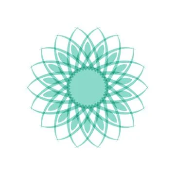 TOSCA MANDALA GEOMETRIC (3) Stock Illustration