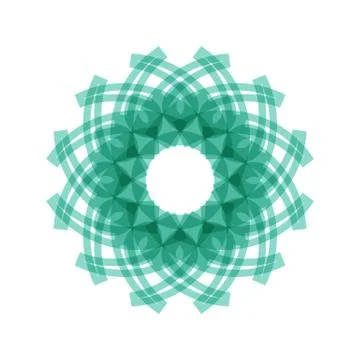 TOSCA MANDALA GEOMETRIC (4) Stock Illustration