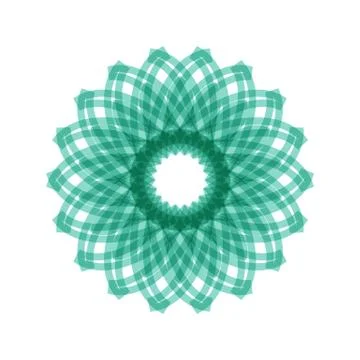 TOSCA MANDALA GEOMETRIC (4) Illustrazione stock