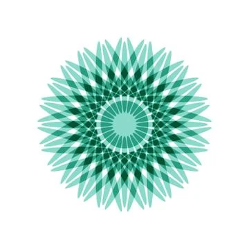 TOSCA MANDALA GEOMETRIC (7) Stock Illustration
