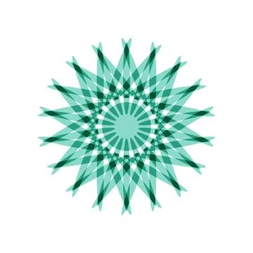 TOSCA MANDALA GEOMETRIC (7) Stock Illustration
