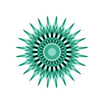 TOSCA MANDALA GEOMETRIC (7) Stock Illustration