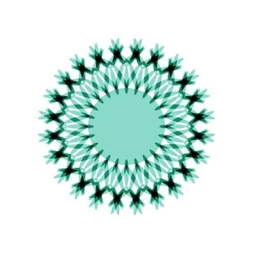 TOSCA MANDALA GEOMETRIC (9) Stock Illustration