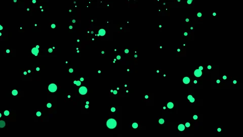 TOSCA particles glowing on the black background. Black background with light  Stock Footage 218576047