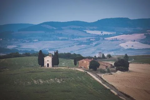 Toscana Chapel Stock Photos