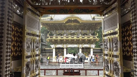Toshogu Temple, Nikko 스톡 동영상 95996322