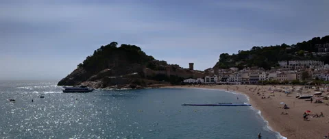 Tossa De Mar Stock Footage 167739508