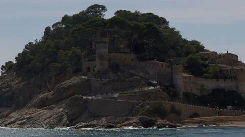 Tossa De Mar Stock Footage 167747543