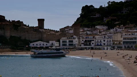 Tossa De Mar Stock Footage 167747780
