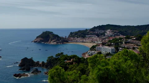 Tossa De Mar Stock Footage 167747924